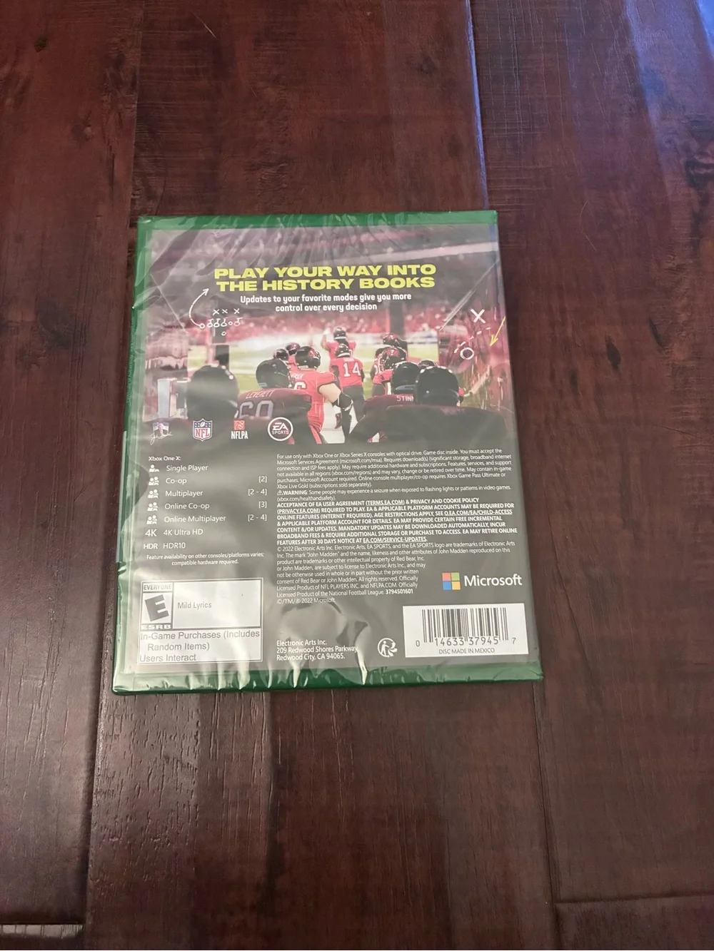 Xbox one madden nfl